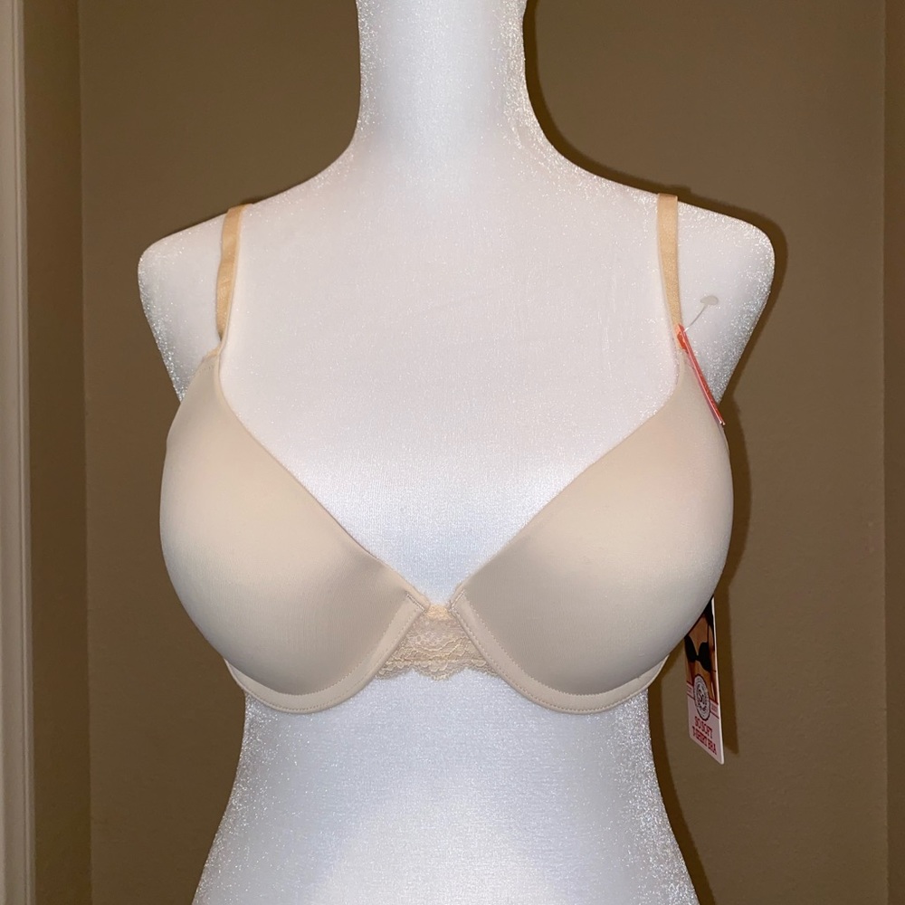 So soft T-shirt bra cream 34c